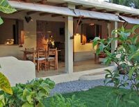 Terrace of the Hotel VILLA EVA LUNA - Las Terrenas - Dominican Republic